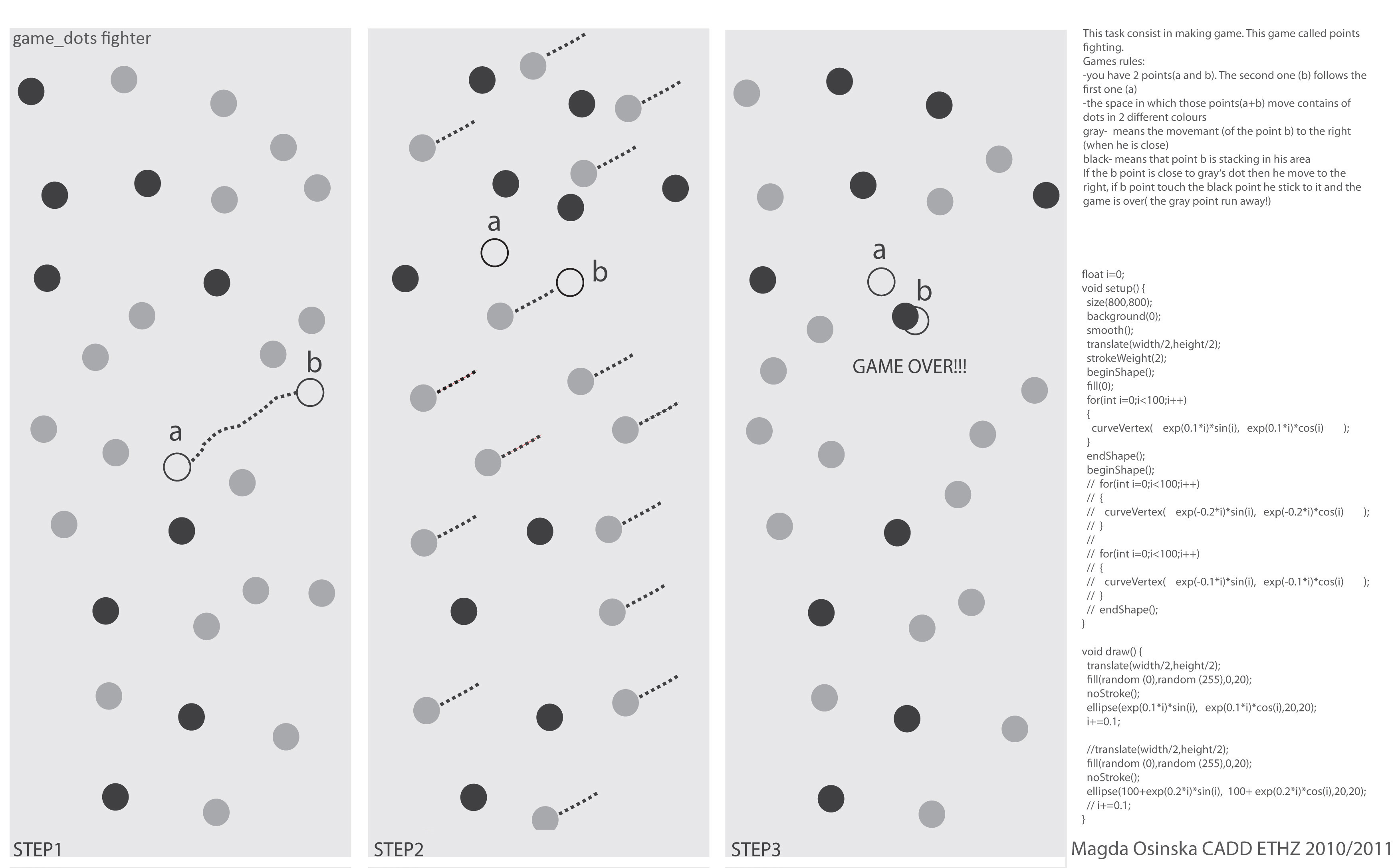 M2:Student works/Review of 3rd Assignment-Game
