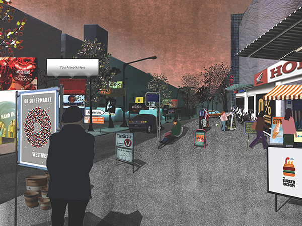 Illustration from the Urban Design Studio HS14
